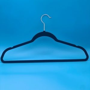 Set of 45 Black Rosegold Hangers